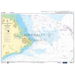 Admiralty 5600_19 Small Craft Chart - Eastern Approaches to the Solent (The Solent)