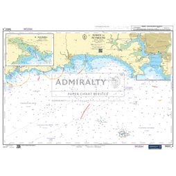 Admiralty 5602_4 Small Craft Chart - Fowey, Plymouth &amp; Polperro (The West Country)