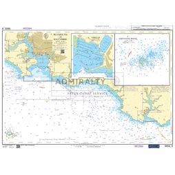Admiralty 5602_6 Small Craft Chart - Plymouth to Salcombe