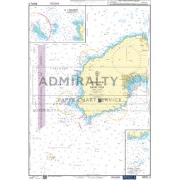 Admiralty 5603_3 Small Craft Chart - Penzance to St Ives (South &amp; West Cornwall)