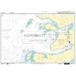 Admiralty 5611_11 Small Craft Chart - Ross of Mull to Ulva (West Coast of Scotland)