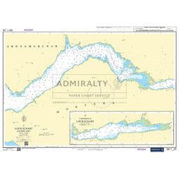 Admiralty 5611_25 Small Craft Chart - Loch Sunart, Eastern Part (West Coast of Scotland)