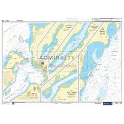Admiralty 5611_28 Small Craft Chart - Oban (West Coast of Scotland)