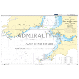 1123 Western Approaches to St. George's and Bristol Channel Admiralty Chart