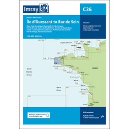 Imray Chart C36: Ile d'Ouessant to Raz de Sein