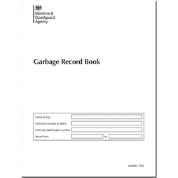 MCA Garbage Record Book