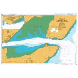 1889 Cromarty Firth: Cromarty Bank to Invergordon Admiralty Chart