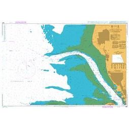 1951 Approaches to Liverpool Admiralty Chart