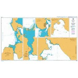 2405 Ports in Western Greece Admiralty Chart