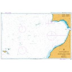 3132 Strait of Gibraltar to Arquipelago da Madeira Admiralty Chart
