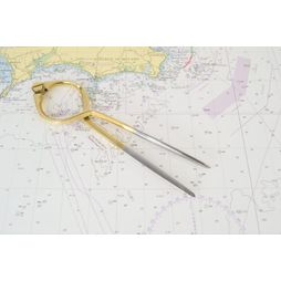 Blundell Harling Brass Arms Single Handed Divider (8")