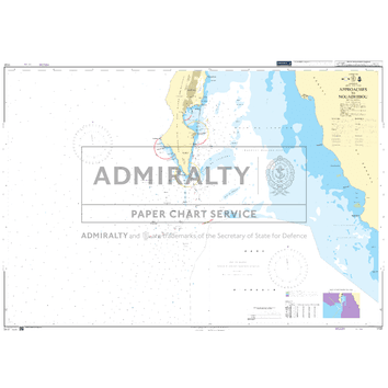 1131 International Chart Series, Africa - West Coast, Approaches to Nouadhibou Admiralty Chart