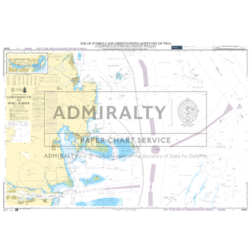 D6067 Use of Symbols and Abbreviations (sheet one of two) Admiralty Chart