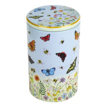 Emma Ball Butterflies Tall Round Caddy