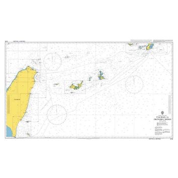 3236 T'ai-Wan to Okinawa Shima Admiralty Chart