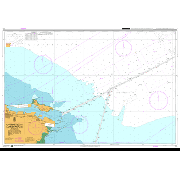 723 China- Yellow Sea, Approaches to Lianyungang Admiralty Chart