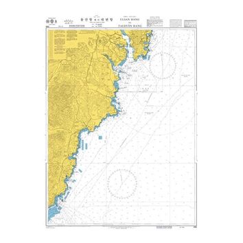 896 Ulsan Hang to Taebyon Hang Admiralty Chart