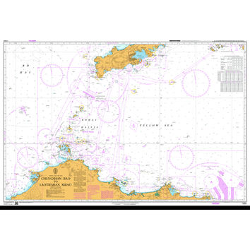 1255 Chengshan Jiao to Laotieshan Xijiao Admiralty Chart