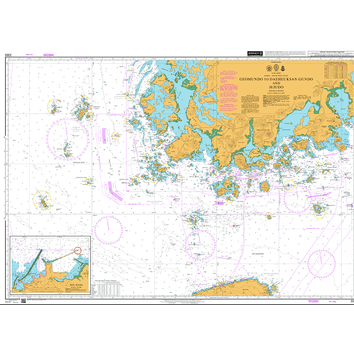 3365 Komundo to Taehuksan Kundo and Cheju-Do Admiralty Chart