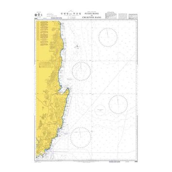 3666 Pusan Hang to Chukpyon Hang Admiralty Chart