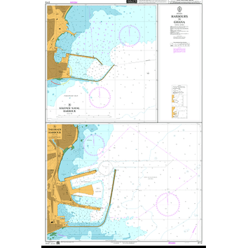3112 Harbours in Ghana Admiralty Chart