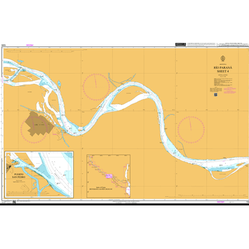 1326 Río Paraná Sheet 4 Admiralty Chart