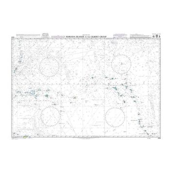 4506 Mariana Islands to the Gilbert Group (Kiribati) Admiralty Chart