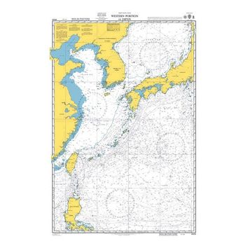 4509 Western Portion of Japan Admiralty Chart