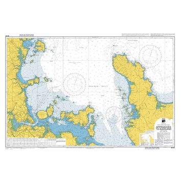 NZ532 Approaches to Auckland Admiralty Chart