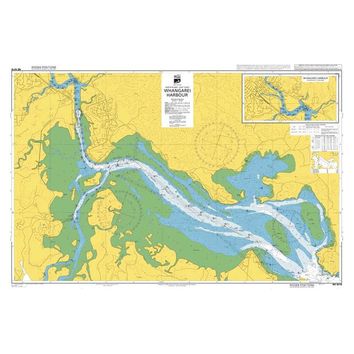 NZ5215 Whangarei Harbour Admiralty Chart