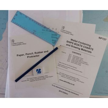 Admiralty NP727 Ships' Boats Charts and Drawing Materials