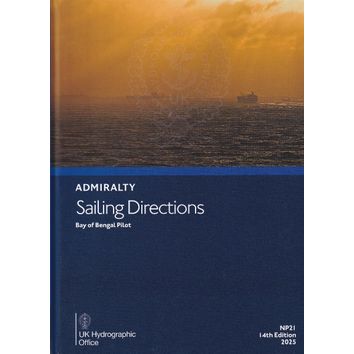 Admiralty Sailing Directions NP21 Bay of Bengal Pilot