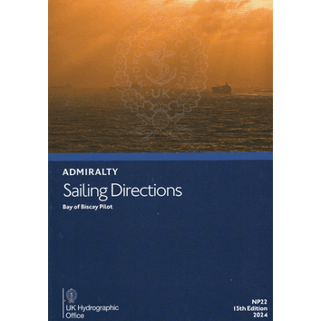 Admiralty Sailing Directions NP22 Bay of Biscay Pilot