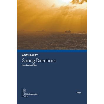Admiralty Sailing Directions NP51 New Zealand Pilot