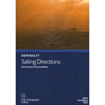 Admiralty Sailing Directions NP52 North Coast of Scotland Pilot