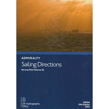 Admiralty Sailing Directions NP58A Norway Pilot Volume 3A