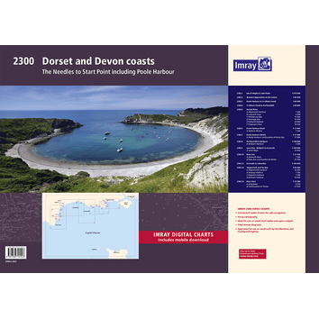 Imray 2300 Dorset &amp; Devon Coasts Chart Pack