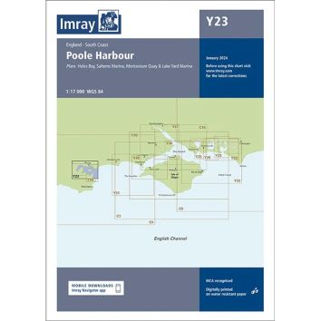 Imray Chart Y23: Poole Harbour