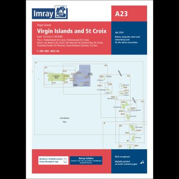 Imray Chart A23: Virgin Islands and St Croix
