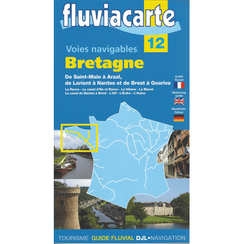 Imray Fluviacarte 12: Les Canaux Bretons