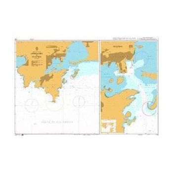 1105 Approaches to Guaymas Admiralty Chart
