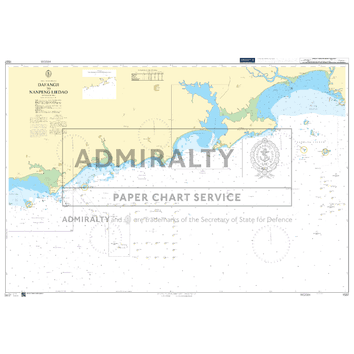 1537 Dafangji to Nanpeng Liedao Admiralty Chart