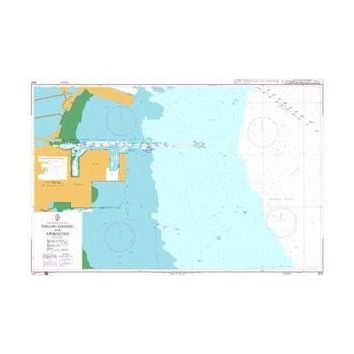 2645 Dagang Gangqu and Approaches Admiralty Chart
