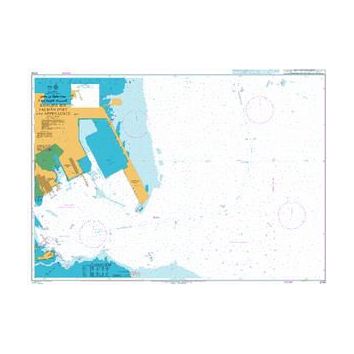 3734 Khalifa Bin Salman Port and Approaches Admiralty Chart