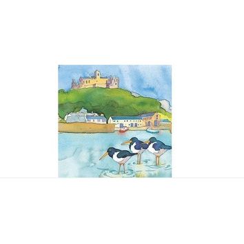 Emma Ball St Michael's Mount Single Coaster