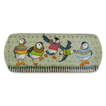 Emma Ball Woolly Puffins Sandwich Tray