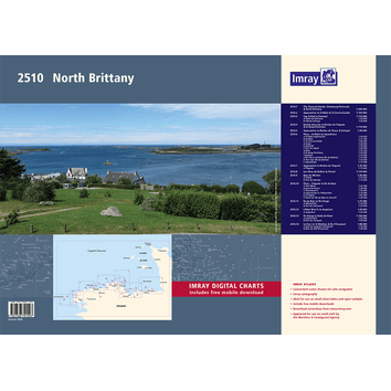Imray 2510 North Brittany Chart Atlas