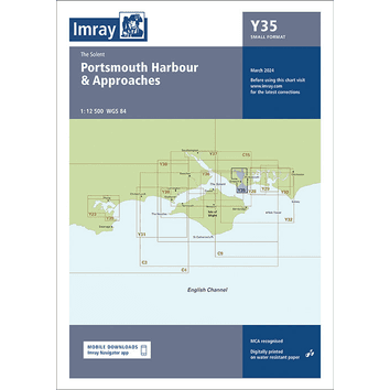 Imray Chart Y35: Portsmouth Harbour &amp; Approaches