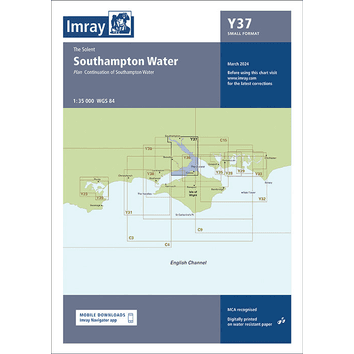 Imray Chart Y37: Southampton Water