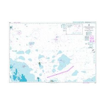 2444 Eastern Approaches to Jazirat Das and Jazirat Halul Admiralty Chart